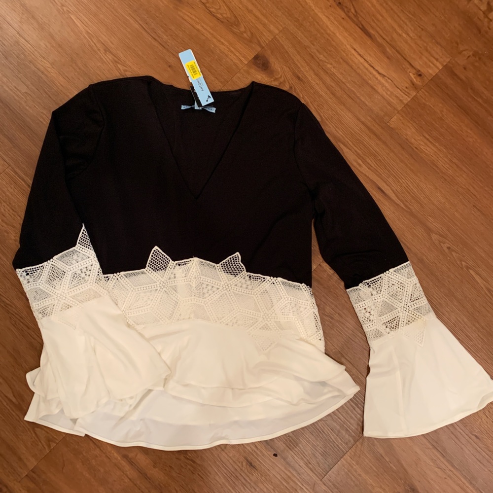Black and white top